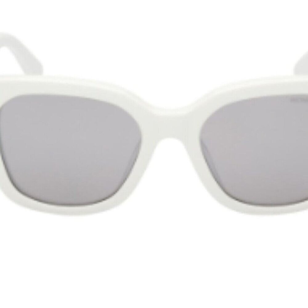 Moncler Audree 50mm Square Sunglasses White - Picture 2 of 13